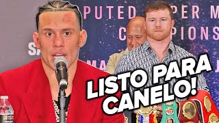 ¡DAVID BENAVIDEZ DICE QUE ESTÁ LISTO PARA PELEAR CONTRA CANELO!