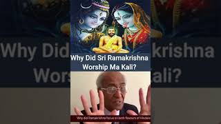Why Did Sri Ramakrishna Worship Ma Kali #ramakrishna #shorts