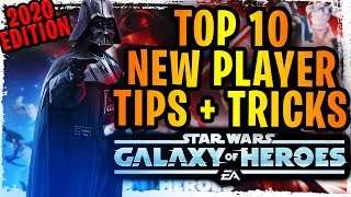 Top 10 New Player Tips Tricks Guide For 2020 In Galaxy Of Heroes How To Be The Best Free To Play