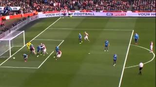 Koscielny Goal - Arsenal vs Stoke City 11-1-2015