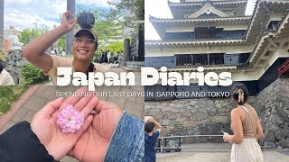 Spending our last days in Sapporo \u0026 Tokyo | Japan Diaries