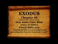 02. Exodus Complete 1-40, King James Version (KJV) Free AV Bible Read Along Bible Narration 2