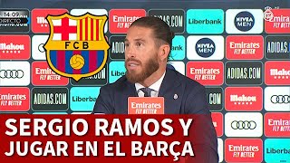 El último acto de servicio al Madrid de Ramos: "¿Te irías al Barcelona?"