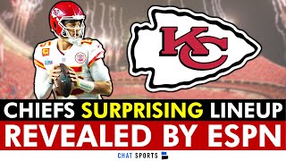 Kansas City Chiefs SURPRISE Starting Lineup Revealed By ESPN Before Training Camp | Chiefs Rumors