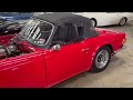 1972 TRIUMPH TR6 | MATHEWSONS CLASSIC CARS | AUCTION: 4, 5 & 6 SEPTEMBER 2024