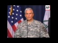 news conference by us amb to iraq zalmay khalilzad and gen. george casey