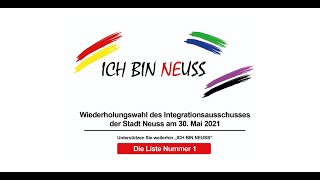 Wahlen zum Integrationsausschuss der Stadt Neuss '21