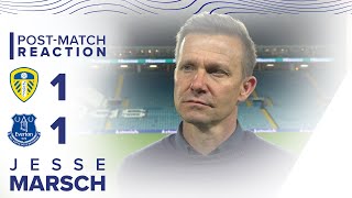 “WE’LL KEEP PUSHING EVERY DAY” |  JESSE MARSCH REACTION | LEEDS UNITED 1-1 EVERTON | PREMIER LEAGUE