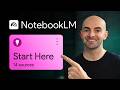 How to Use NotebookLM For Beginners (In 10 Minutes)