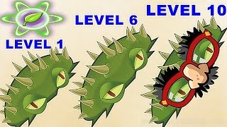 Spikeweed Pvz2 Level 1-6-Max Level in Plants vs. Zombies 2: Gameplay 2017
