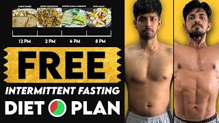FREE Intermittent Fasting - INDIAN Diet Plan For Fat Loss