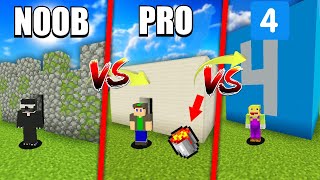 ¡PASAMOS de BASE NOOB a BASE PRO a BASE 4️⃣! ​🤣​🚫​¿SOBREVIVIRAN nuestras MASCOTAS?