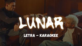 LUNAR - MYA // LETRA - KARAOKE 🎶