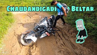 Problem of Duke...fell off the bike😅 || Chaudandigadhi to Beltar Bazzar Motovlog