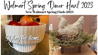 Walmart Spring Decor Haul 2023 | New Walmart Spring Finds 2023