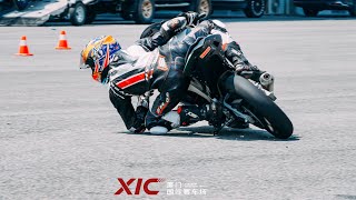 APRILIA GPR150 Elbow down TRAINING #磨手肘 #aprilia #gpr #training #elbowdown 止住咳先￼