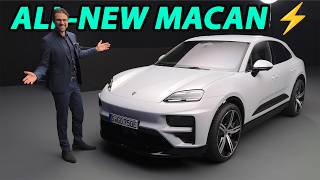 all-new Porsche Macan electric REVEAL REVIEW Macan 4 vs Turbo