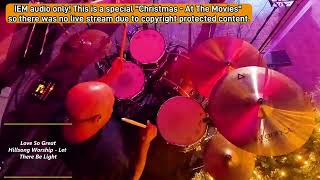 Drum Cam  - 12.29.24 - Full Worship Set (IEM Audio Only!) HD