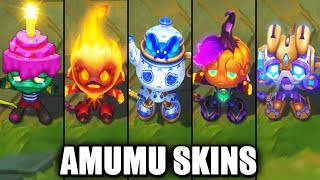 ALL AMUMU SKINS | League of Legends