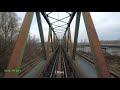 4k train driver s view koprivnica gyékényes timelapse