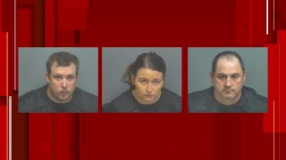 Three arrested, charged in Amherst County homicide