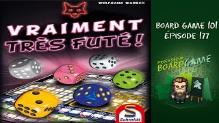 Board Game 101 (EP177) Vraiment Très Futé ! - Explipartie en solo et critique