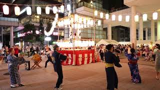 8K/30p 2024/08/23 令和6年度 日暮里諏方神社例大祭 日暮里駅前盆踊り(炭坑節)(Nippori Suwa-jinja Reitaisai Festival)