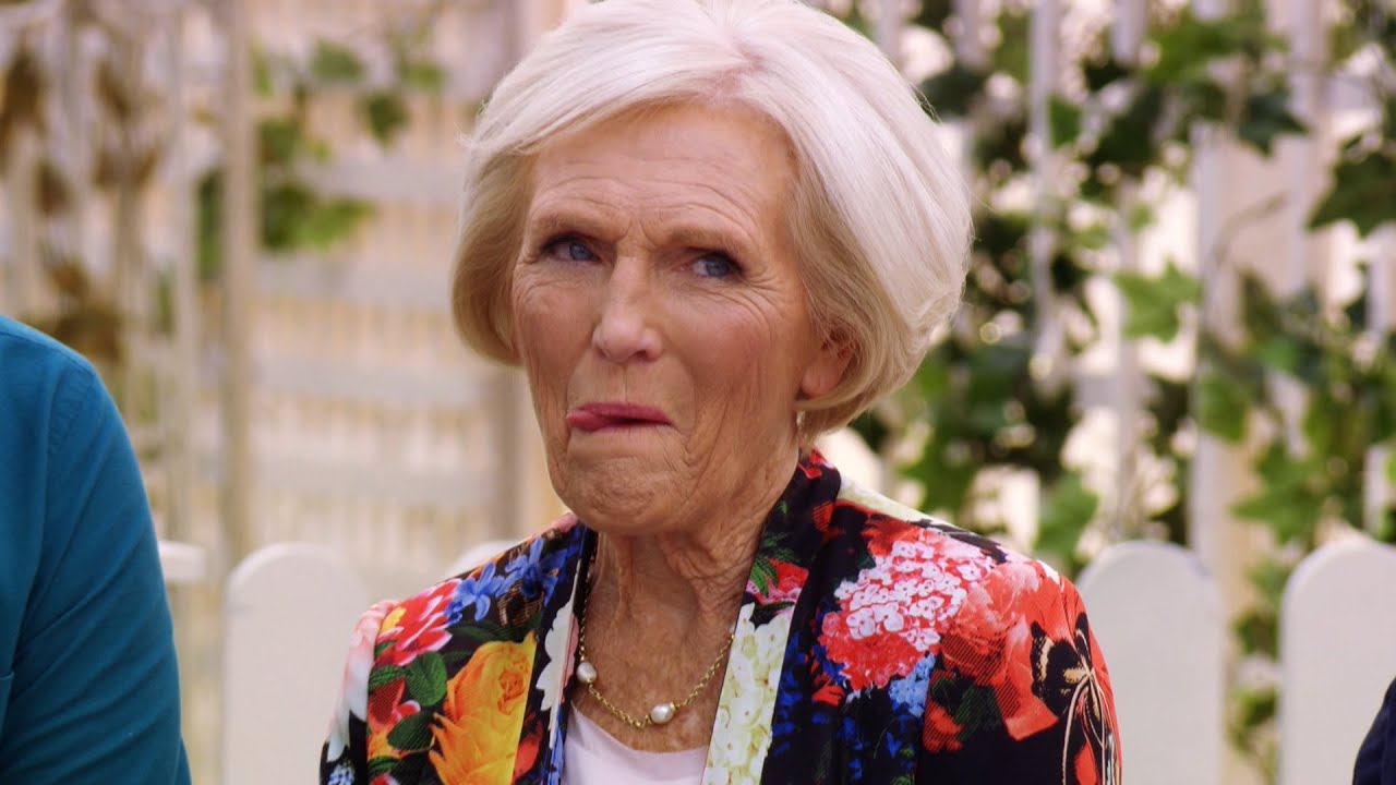 Mary Berry's Cheeky Reactions - The Great British Bake Off: An Extra ...