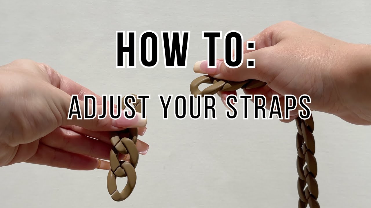 Strap Adjustment Video Youtube