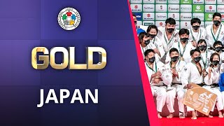 Japan Gold of World Championships Teams 2021 in Budapest