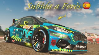 Assetto Corsa/Camtool tv cam Subida a Forès/Ford Fista MK8 Rally2 Evo 2023