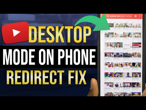 How to get YouTube Desktop mode on phone 2021 | Android | redirect fix