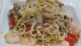 김치크림파스타 만들기 Kimchi Cream Pasta Recipe