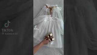 New baby net frock design ideas|| beautiful design for baby girls