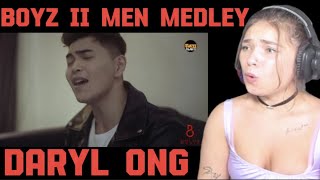 Boyz II Men Medley - Daryl Ong|REACTION