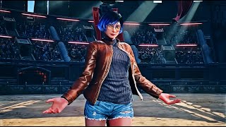 Fighting deputy mayor Callie Briggs from the cartoon Swat Kats - Tekken 8 Ranked Gameplay Video 34