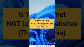 Is Your Internet Not Loading Websites Try This
