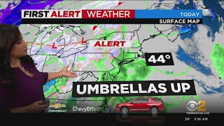 First Alert Weather: CBS2's 3/13 Monday morning update