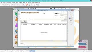 SQL Account โ Stock Adjustment: Stock Physical Worksheet