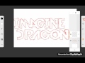 Drawig logo from Imagine Dragons