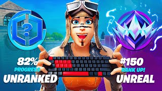 Unranked to Unreal Reload SPEEDRUN! (Fortnite Zero Build)