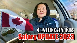 BUHAY CANADA | MAGKANO ANG PER-HOUR NG CAREGIVER SA CANADA?  UPDATED 2023 | BUHAY CAREGIVER