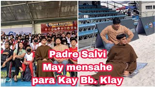 Padre Salvi at Renato sa NCAAseason98 Part2 at may mensahe Kay Bb. Klay