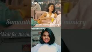 oh baby Samantha mam voice mimicry 🥰🥰🥰
