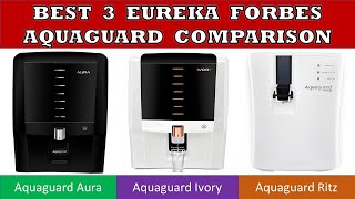 Best 3 Aquaguard Water Purifier Comparison