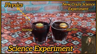 Coca-Cola Mein Lemon Dooba Ya Float Karega Namak Wala Experiment #innov experiment