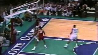 January 19, 1993 Hawks @ Hornets