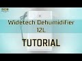 Widetech Dehumidifier 12L Tutorial