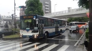 【3DFHD】成田空港交通・元京成･長沼 8 貸切(HINO BlueRibbonCity) 津田沼駅南口