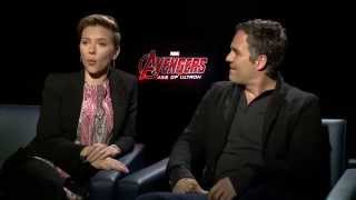 SPOILER ALERT: Mark Ruffalo & Scarlett Johansson Talk AVENGERS: AGE OF ULTRON